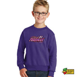 Race car #11 Youth Crewneck Sweatshirt