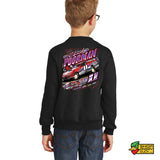 Race car #11 Youth Crewneck Sweatshirt