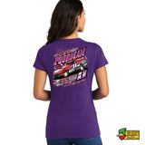 Race car #11 Ladies V-Neck T-Shirt