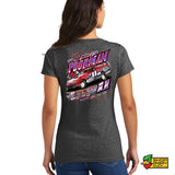 Race car #11 Ladies V-Neck T-Shirt