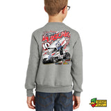 Sprint Car Youth Crewneck Sweatshirt