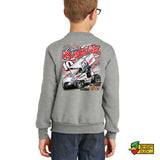 Sprint Car Youth Crewneck Sweatshirt