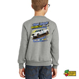 Train Wreck Pulling Youth Crewneck Sweatshirt