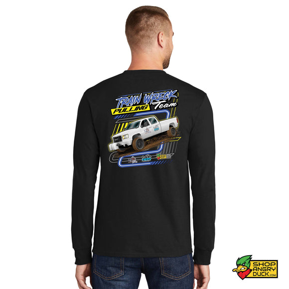 Train Wreck Pulling Long Sleeve T-Shirt