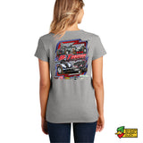 B-Town Motorsports 2 Ladies V-Neck T-Shirt