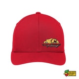 Mad Dog Racing Flexfit Flat Cap