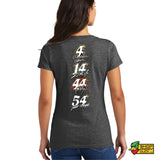 Chili Bowl 2026 Racer Ladies V-Neck T-Shirt