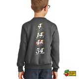 Chili Bowl 2026 Racer Youth Crewneck Sweatshirt