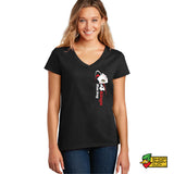 Chili Bowl 2026 Racer Ladies V-Neck T-Shirt