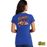 Ort Trucking Ladies V-Neck T-Shirt