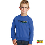 Bubbles The Blind Beagle Youth Crewneck Sweatshirt