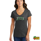 Anderson Shelton Racing Ladies V-Neck T-Shirt