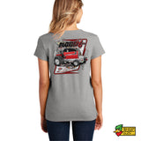 Bad Dreams Pulling Team - Moody Ladies V-Neck T-Shirt