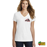 Bad Dreams Pulling Team - Moody Ladies V-Neck T-Shirt