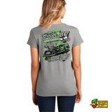 Ohio Valley Late Model Dirt Series Ladies V-Neck T-Shirt