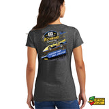 Richmond Raceway 60th Year Ladies V-Neck T-Shirt