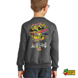Adrenaline Addiction Pulling Youth Crewneck Sweatshirt