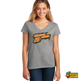Hudson Mann Ladies V-Neck T-Shirt