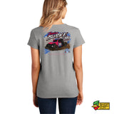 Jessica Burke Racing Ladies V-Neck T-Shirt