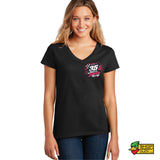 Jessica Burke Racing Ladies V-Neck T-Shirt