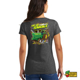 UP IN SMOKE Ladies V-Neck T-Shirt