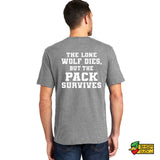 Ohio Wolfpack Script Ladies V-Neck T-Shirt