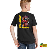 Wolverine Pullers Youth T-Shirt Red Back