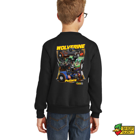 Wolverine Pullers Youth Crewneck Sweatshirt