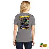 Wolverine Pullers Ladies V-Neck T-Shirt