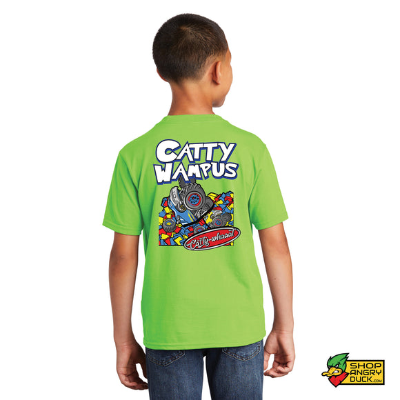 Catty Wampus Monster Truck Youth T-Shirt