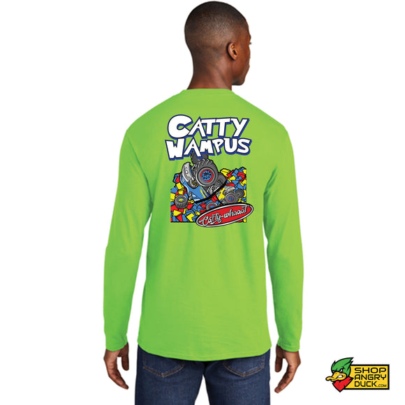 Catty Wampus Monster Truck Long Sleeve T-Shirt