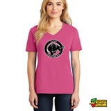 Our Lady of the Elms Panthers Ladies V-Neck T-shirt 2