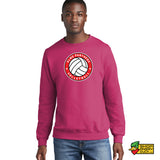 Elms Volleyball Circle Logo Crewneck Sweatshirt