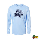 Captain T-Cock's Fishing Tours Bahama Performance Hooded Long Sleeve T-Shirt