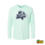 Captain T-Cock's Fishing Tours Bahama Performance Hooded Long Sleeve T-Shirt