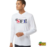 Student Fishing League UPF 50+ Hooded Long Sleeve T-shirt