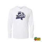 Captain T-Cock's Fishing Tours Bahama Performance Hooded Long Sleeve T-Shirt