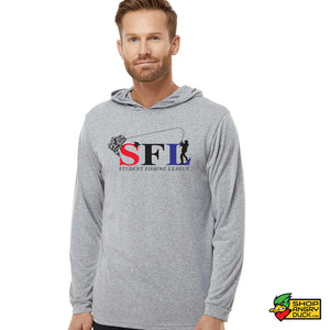 Student Fishing League UPF 50+ Hooded Long Sleeve T-shirt