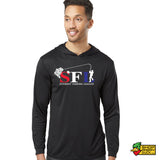Student Fishing League UPF 50+ Hooded Long Sleeve T-shirt