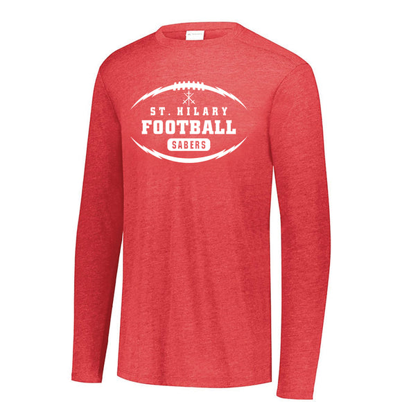 St. Hilary Football Youth Tri-Blend Longsleeve