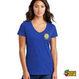 Baby Huey Pulling Team Ladies V-Neck T-Shirt