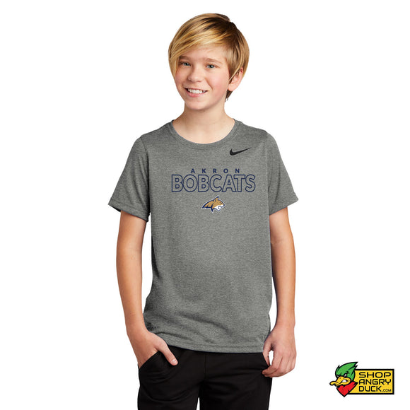 Akron Bobcats Basketball Nike Legend Youth T-Shirt 3