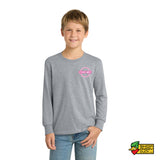 Studio West 2026 Left Chest Logo Long Sleeve Youth T-Shirt