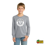 Studio West 2026 Circle Logo Long Sleeve Youth T-Shirt