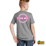 Studio West 2026 Left Chest Logo Youth T-Shirt