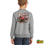 8 Second Ride Youth Crewneck Sweatshirt