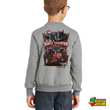 Family Tradition Pulling Team 2022 Illustrated Youth Crewneck Sweatshirt