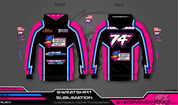 Manix Furqueron Sublimated Hoodie