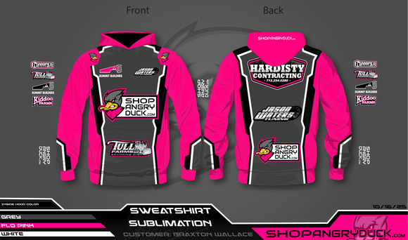 Braxton Wallace Ambassador Suit Sublimated Hoodie