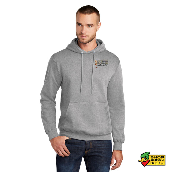 Leather and Lace Pulling Team Illustrated Hoodie